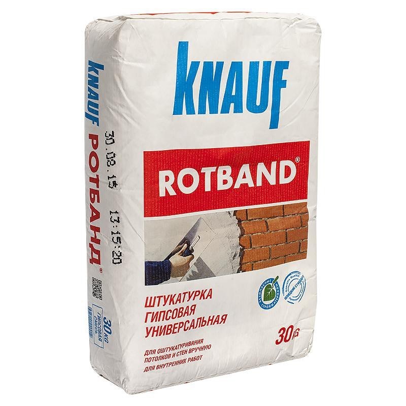 Штукатурка гипсовая Knauf Ротбанд